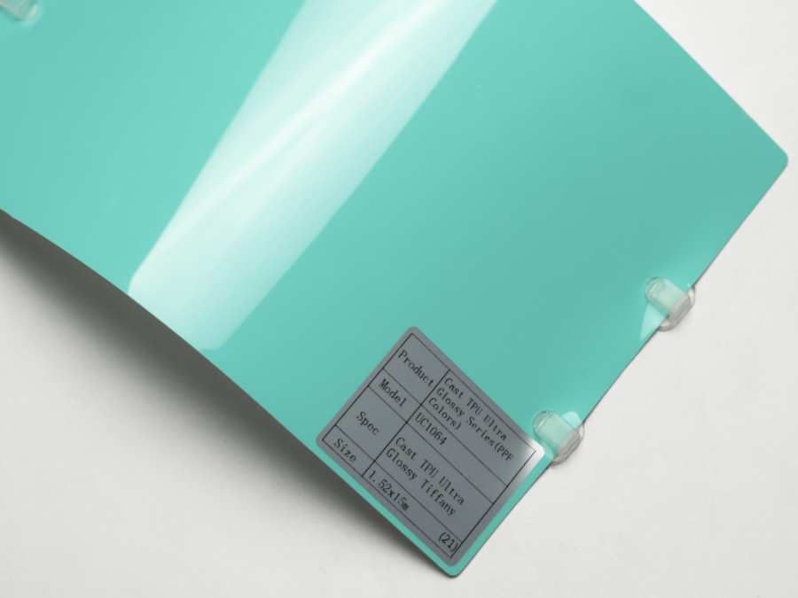 Полиуретановая пленка PPF Colors Ultra Glossy Tiffany (Тиффани), глянцевая, UC1064, 1,52×15 м