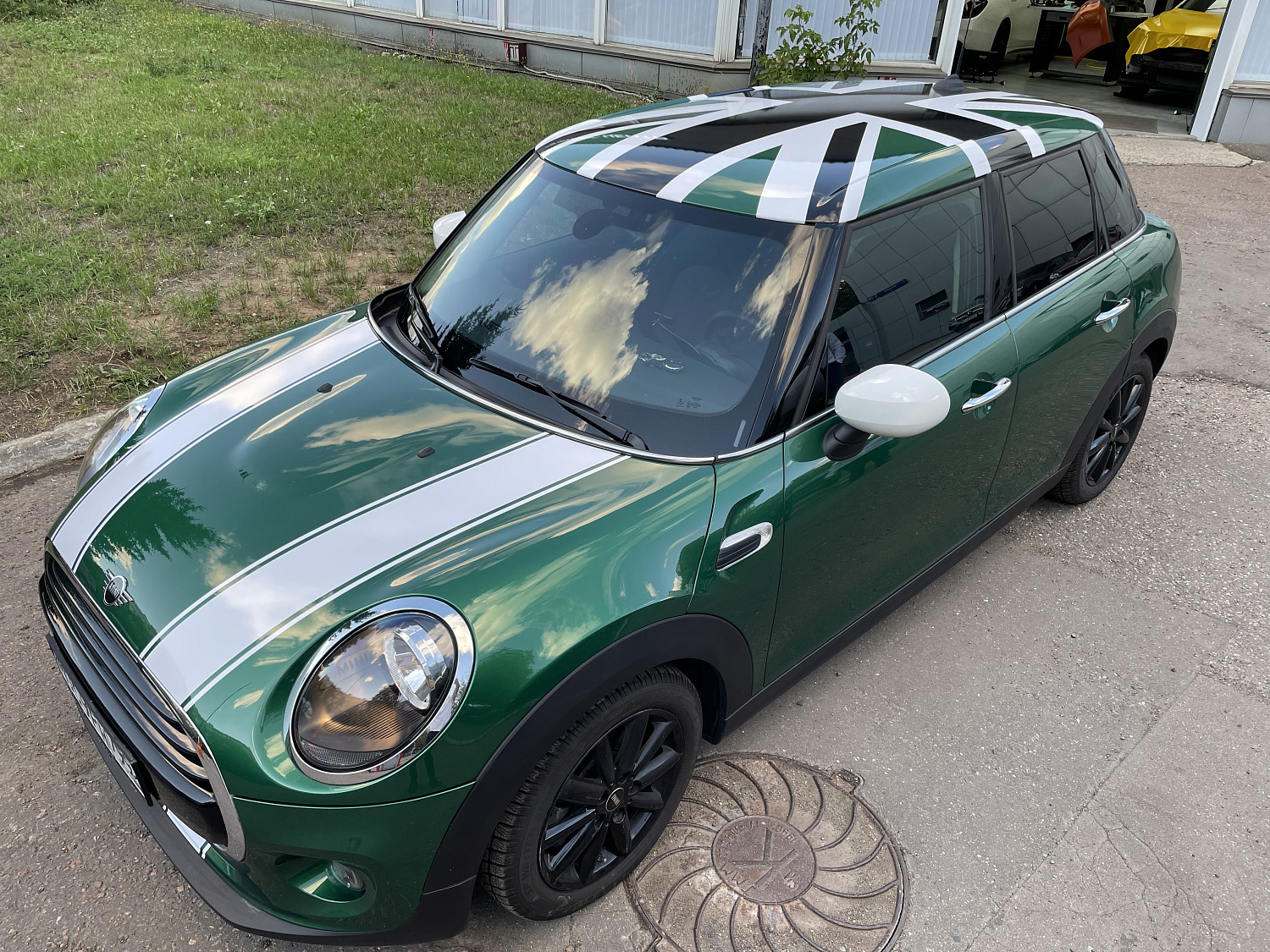 Британский флаг на авто