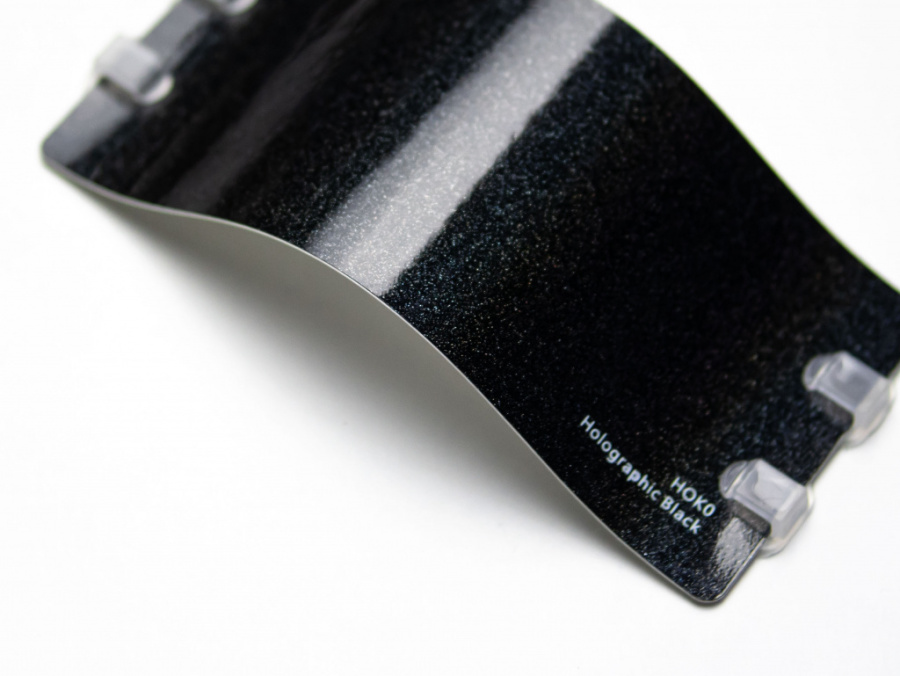 Виниловая плёнка Holographic Black (голографический черный), глянцевая, HOK0, 1,52×17,5 м