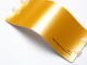 Виниловая плёнка Super Metallic Ceramic Yellow (металлик, керамический желтый), SMC0C, 1,52×17,5 м