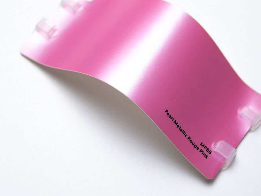 Виниловая плёнка Pearl Metallic Rouge Pink (жемчужный металлический руж-розовый), MPB8, 1,52×17,5 м