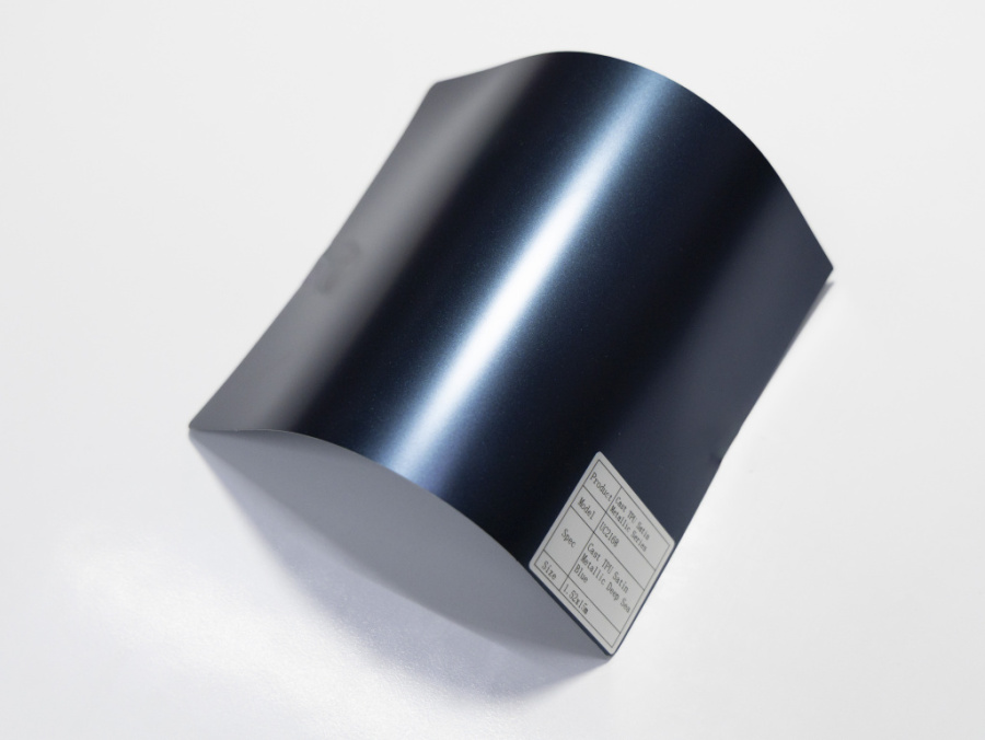Полиуретановая пленка PPF Satin Metallic Deep Sea Blue (темно-синий металлик), сатин, UC2168, 1,52×15 м