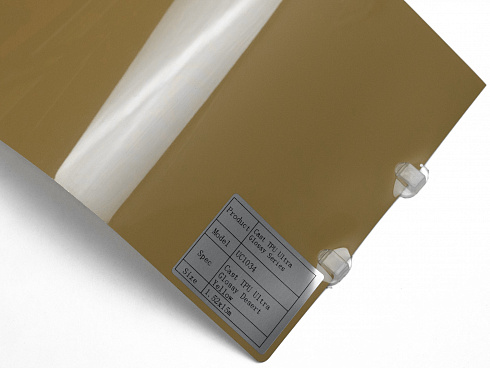 Полиуретановая пленка PPF Colors Glossy Desert Yellow (желтая пустыня), глянцевая, UC1034, 1,52×15 м