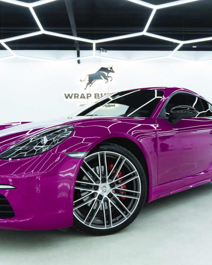 Полиуретановая пленка PPF Colors Red ruby (красный рубин), глянцевая, UC1012, 1,52×15 м