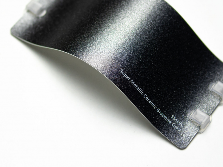 Виниловая плёнка Super Metallic Ceramic Graphite Grey (металлик, керамика графитово-серого цвета), SML9C, 1,52×17,5 м