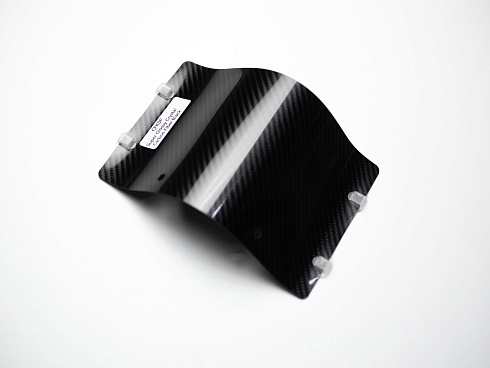 Виниловая плёнка Super Glossy Crystal Carbon Fiber Black (углеродный черный карбон), CFK0P, 1,52×17,5 м