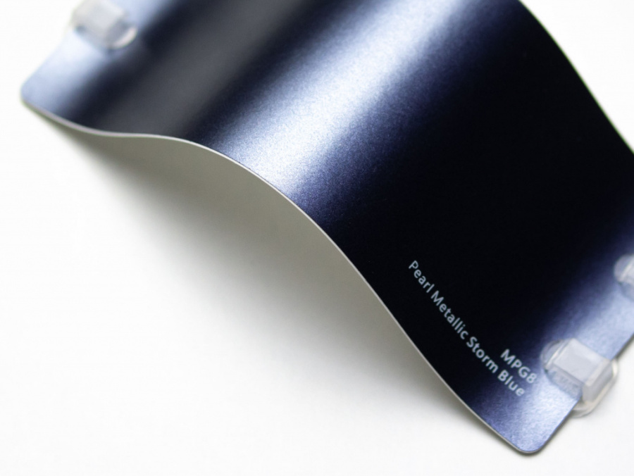Виниловая плёнка Pearl Metallic Storm Blue (жемчужный грозовой синий), MPG8, 1,52×17,5 м