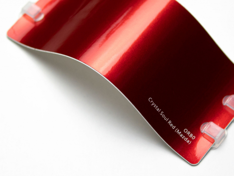 Виниловая плёнка Crystal Soul Red Mazda (Красный кристалл души Mazda), глянцевая, ORB0, 1,52×17,5 м