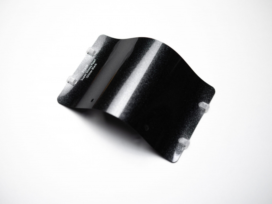 Виниловая плёнка Super Glossy Pearl Glitter Black (черный жемчуг), глянцевая, PGK0P, 1,52×17,5 м