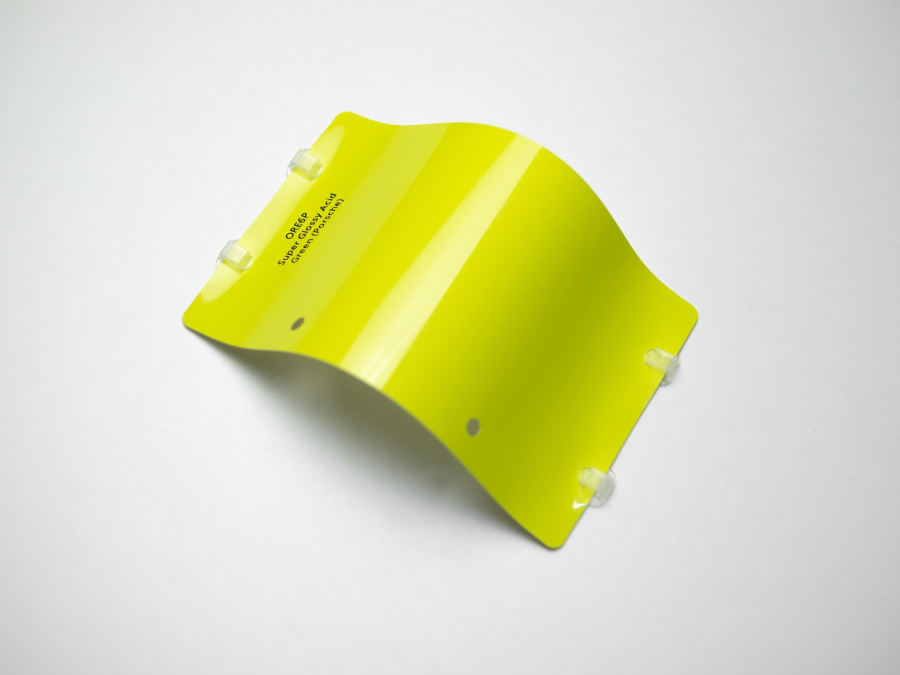 Виниловая плёнка Super Glossy Acid Green (кислотный зеленый), глянцевая, ORE6P, 1,52×17,5 м